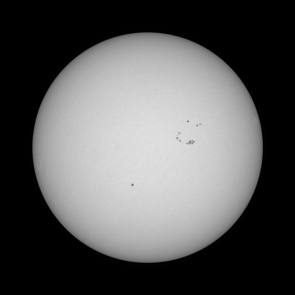 Tarcza Słońca z plamami — SDO/HMI